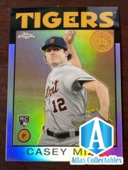 2021 Topps Chrome Rookie Casey Mize 1986 #86BC-13 DETROIT TIGERS